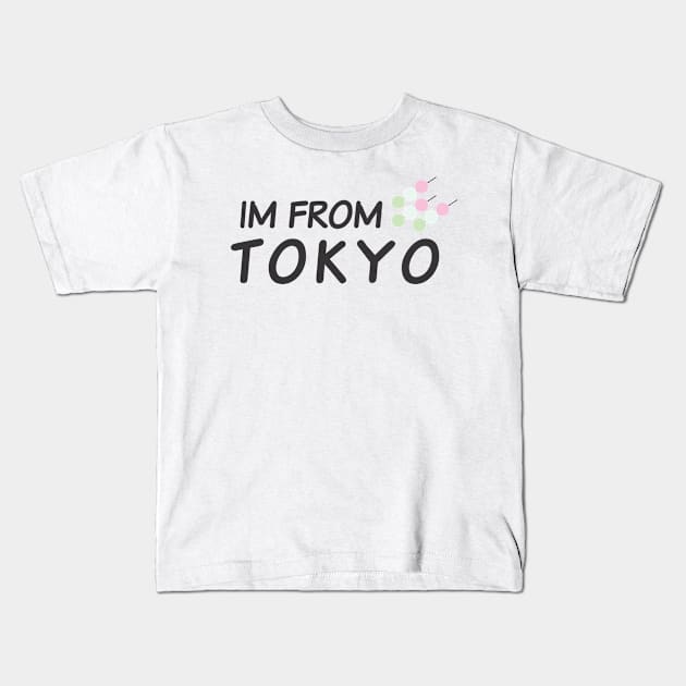 tokyo japan Kids T-Shirt by Kopandavil